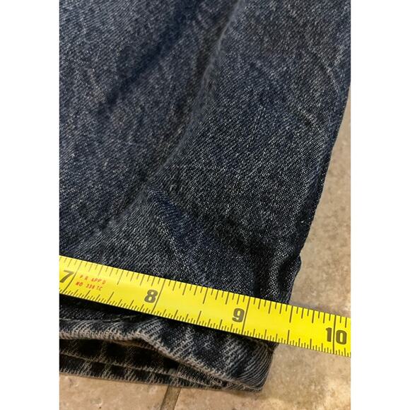 Vintage Y2K Ecko Unltd Denim Jeans Mens 36 Rhino Embroidered Baggy Wide Leg VTG - Picture 8 of 8